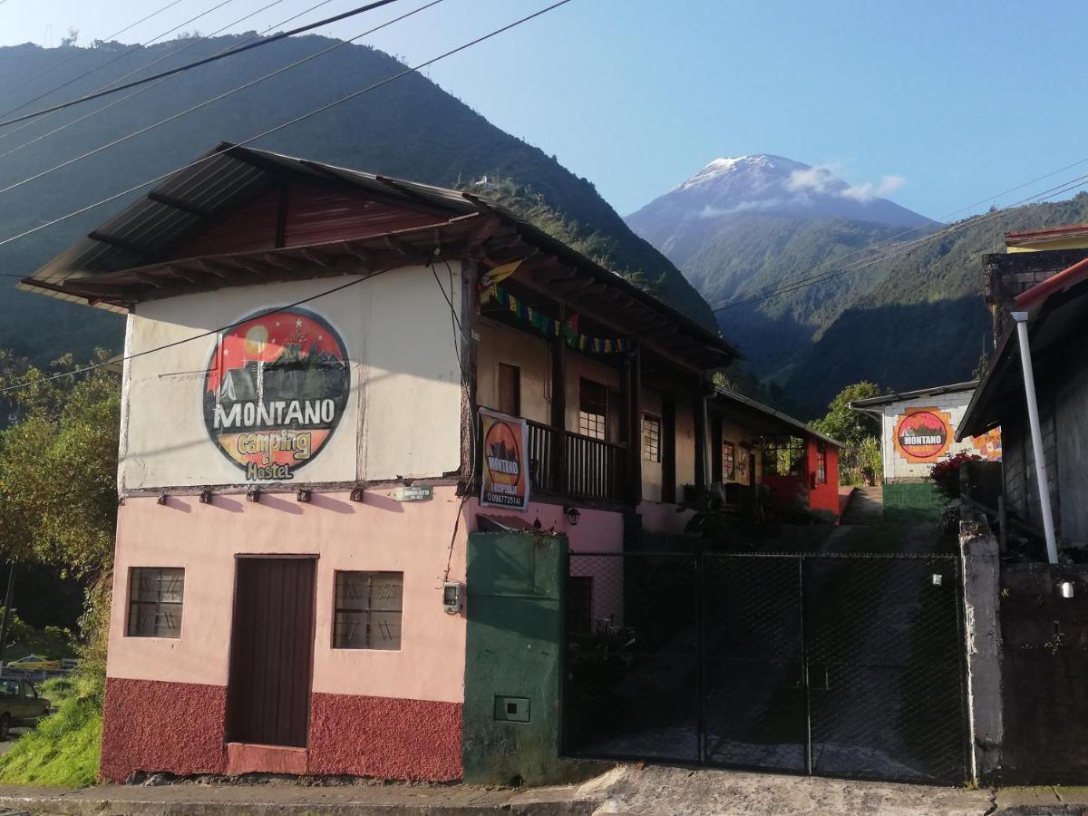 Montano Camping & Hostel Baños Zewnętrze zdjęcie