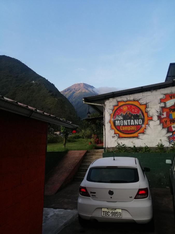 Montano Camping & Hostel Baños Zewnętrze zdjęcie